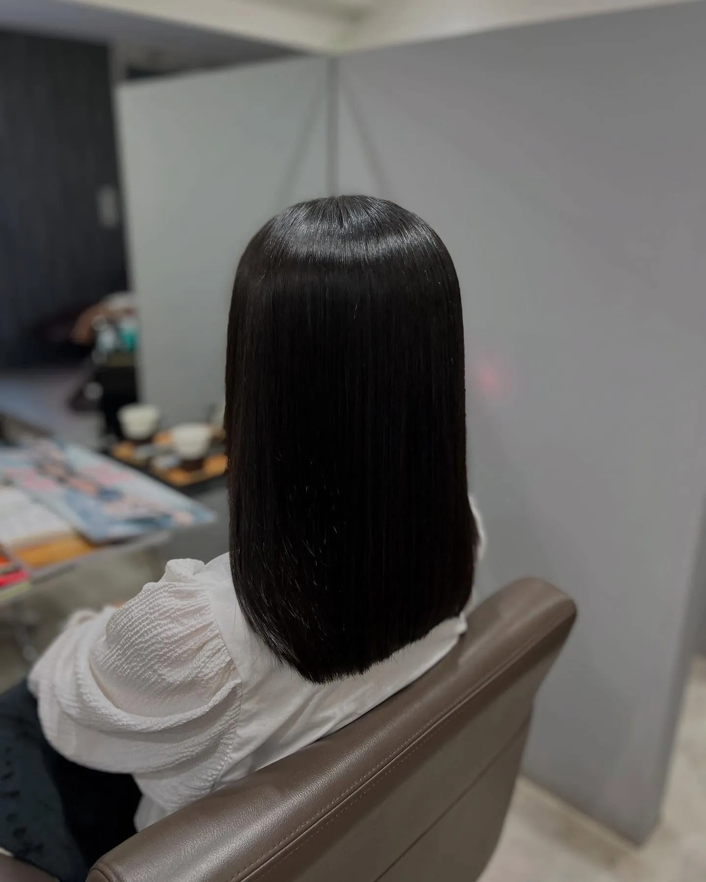 初めての縮毛矯正