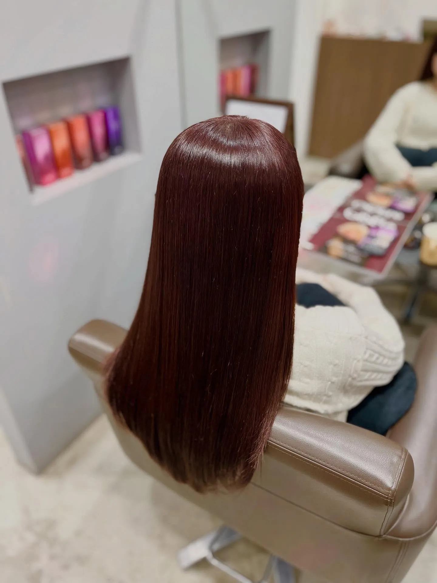 ブリーチ無しのボルドー