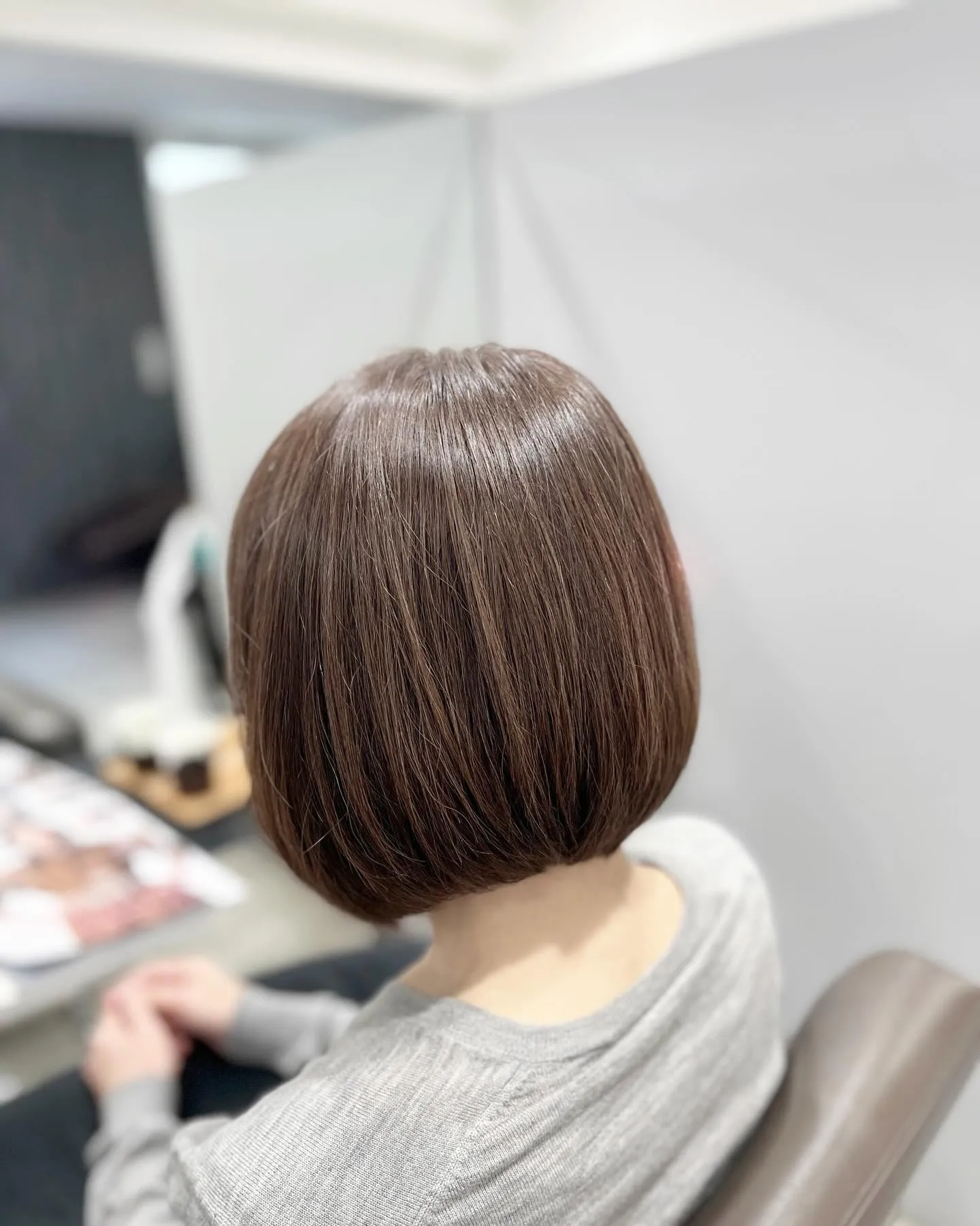 人気の艶髪ボブ