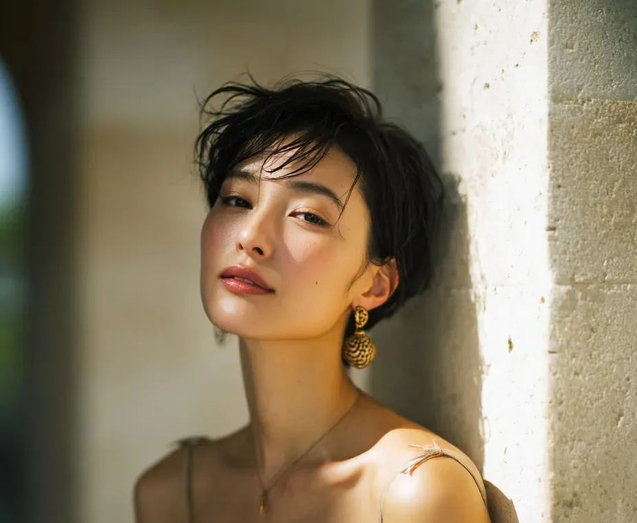 大人の色気ショート