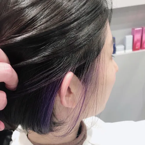 さりげないポイントカラー